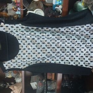 Bob Mackie Sequin Formal Dressy Top size 2x